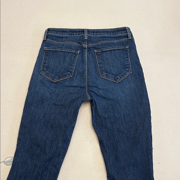 L’AGENCE ABIGAIL FRENCH SLIM RIPPED SKINNY JEANS SIZE  28 - Picture 7 of 16